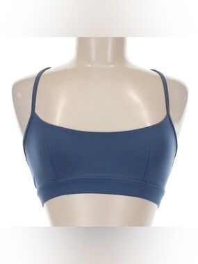 The Giving Movement Minimal Softskin S838 Sports Bra Blue Size M